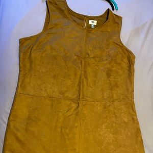 Faux suede Old navy Mini dress XXL